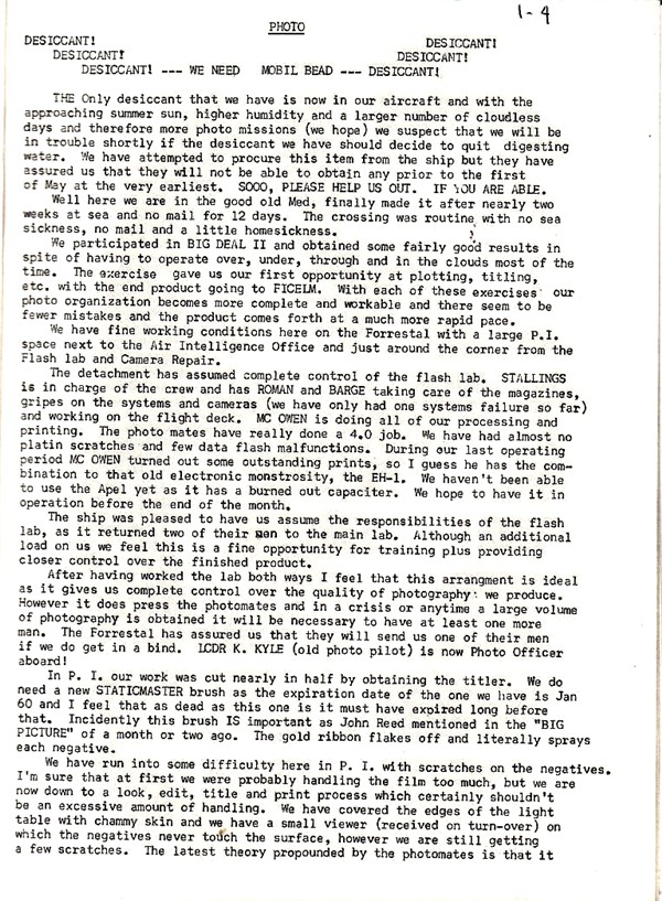 March 1960 Newsletter